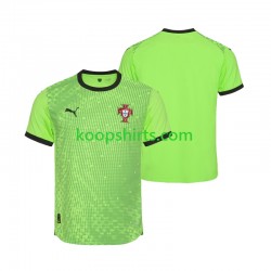 Portugal Doelman Thuis Tenue Heren Voetbalshirts 2025 Korte Mouwen