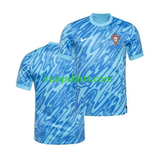 EK 2024 Portugal Doelman Derde Tenue Heren Voetbalshirts Korte Mouwen EK 2024 Portugal Doelman Derde Tenue Heren Voetbalshirts Korte Mouwen