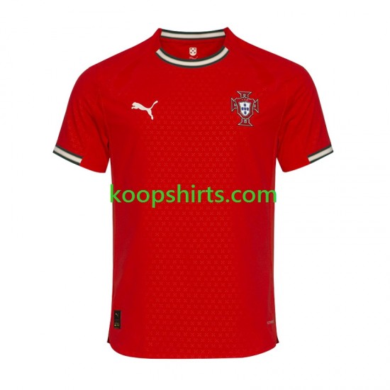 Portugal Thuis Tenue Heren Voetbalshirts 2025 Korte Mouwen Portugal Thuis Tenue Heren Voetbalshirts 2025 Korte Mouwen