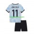 EK 2024 Portugal Uit Tenue Kinder Voetbalshirts Joao Felix 11 Korte Mouwen