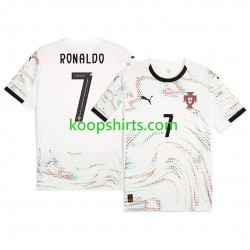 Portugal Uit Tenue Heren Voetbalshirts RONALDO 7 2025 Korte Mouwen