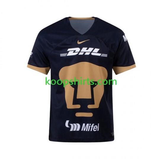 Pumas UNAM Uit Tenue Heren Voetbalshirts 2023-2024 Korte Mouwen Pumas UNAM Uit Tenue Heren Voetbalshirts 2023-2024 Korte Mouwen