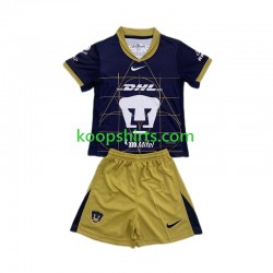 Pumas UNAM Uit Tenue Kinder Voetbalshirts 2024-2025 Korte Mouwen