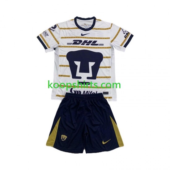 Pumas UNAM Thuis Tenue Kinder Voetbalshirts 2024-2025 Korte Mouwen Pumas UNAM Thuis Tenue Kinder Voetbalshirts 2024-2025 Korte Mouwen
