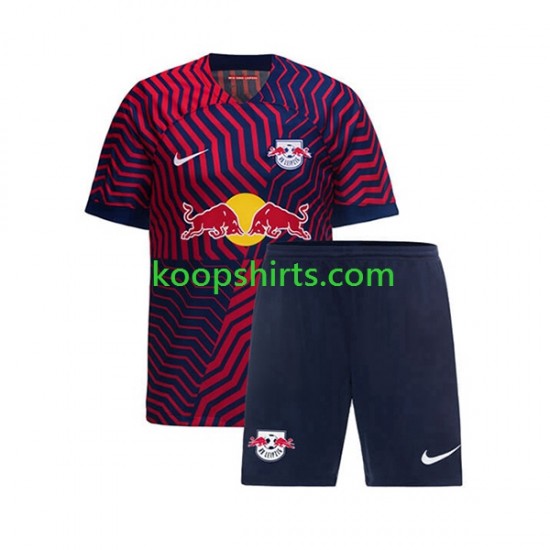 RB Leipzig Uit Tenue Kinder Voetbalshirts 2023-2024 Korte Mouwen RB Leipzig Uit Tenue Kinder Voetbalshirts 2023-2024 Korte Mouwen
