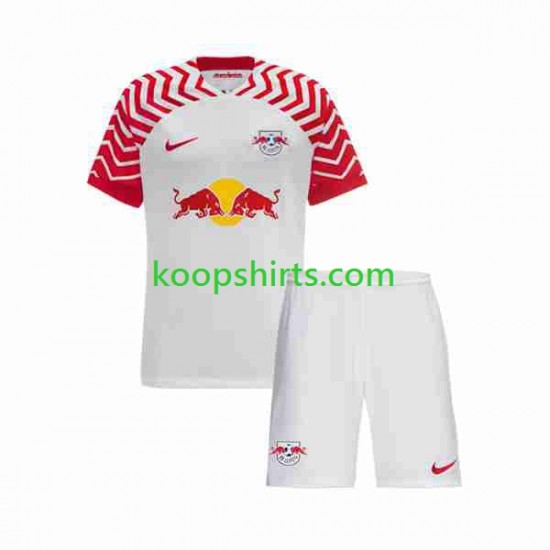 RB Leipzig Thuis Tenue Kinder Voetbalshirts 2023-2024 Korte Mouwen RB Leipzig Thuis Tenue Kinder Voetbalshirts 2023-2024 Korte Mouwen