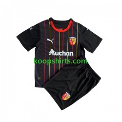 RC Lens Uit Tenue Kinder Voetbalshirts 2023-2024 Korte Mouwen