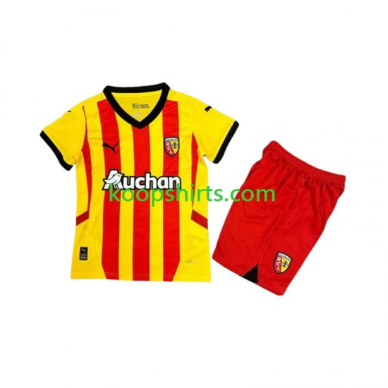 RC Lens Thuis Tenue Kinder Voetbalshirts 2024-2025 Korte Mouwen RC Lens Thuis Tenue Kinder Voetbalshirts 2024-2025 Korte Mouwen