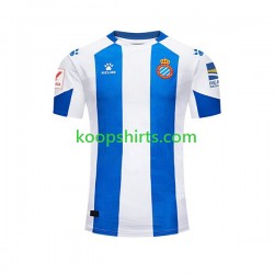RCD Espanyol Thuis Tenue Heren Voetbalshirts 2023-2024 Korte Mouwen