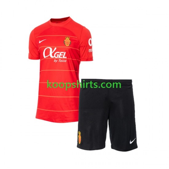 Thuis Tenue Kinder Voetbalshirts RCD Mallorca 2023-2024 Korte Mouwen Thuis Tenue Kinder Voetbalshirts RCD Mallorca 2023-2024 Korte Mouwen