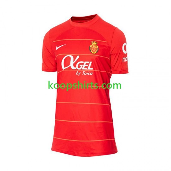 Thuis Tenue Heren Voetbalshirts RCD Mallorca 2023-2024 Korte Mouwen Thuis Tenue Heren Voetbalshirts RCD Mallorca 2023-2024 Korte Mouwen