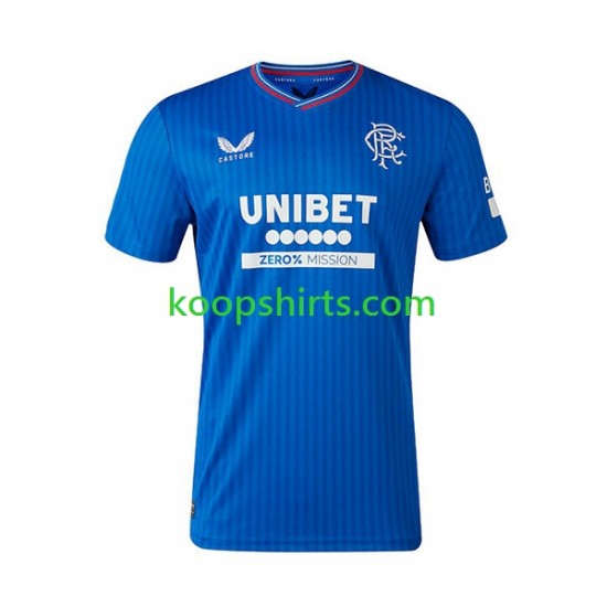 Rangers Thuis Tenue Heren Voetbalshirts 2023-2024 Korte Mouwen Rangers Thuis Tenue Heren Voetbalshirts 2023-2024 Korte Mouwen