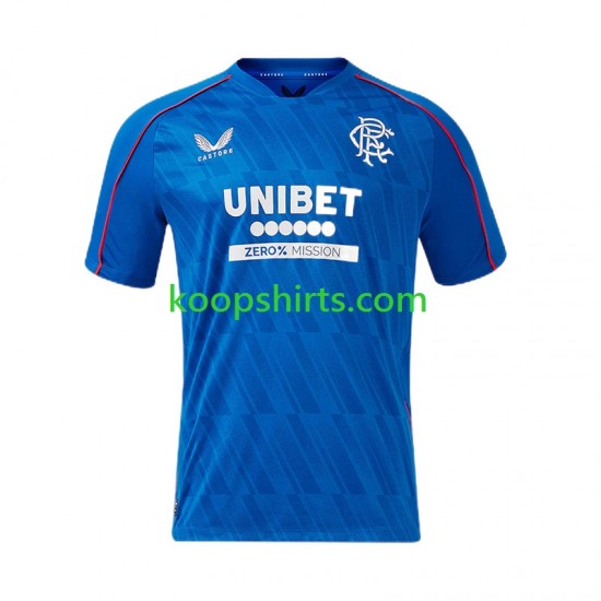 Rangers Thuis Tenue Heren Voetbalshirts 2024-2025 Korte Mouwen Rangers Thuis Tenue Heren Voetbalshirts 2024-2025 Korte Mouwen