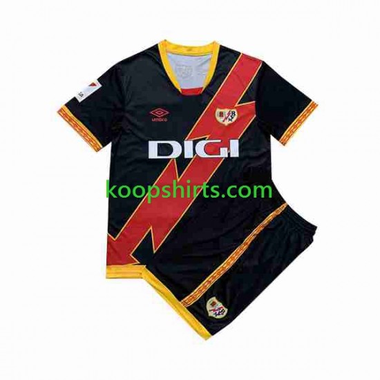 Rayo Vallecano Uit Tenue Kinder Voetbalshirts 2023-2024 Korte Mouwen Rayo Vallecano Uit Tenue Kinder Voetbalshirts 2023-2024 Korte Mouwen