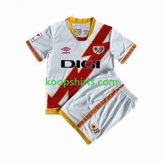 Rayo Vallecano Thuis Tenue Kinder Voetbalshirts 2023-2024 Korte Mouwen Rayo Vallecano Thuis Tenue Kinder Voetbalshirts 2023-2024 Korte Mouwen