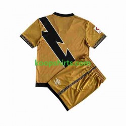 Rayo Vallecano Derde Tenue Kinder Voetbalshirts 2023-2024 Korte Mouwen