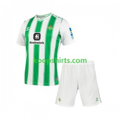 Real Betis Thuis Tenue Kinder Voetbalshirts 2023-2024 Korte Mouwen