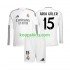 Real Madrid Thuis Tenue Kinder Voetbalshirts Arda Guler 15 2024-2025 Lange Mouwen