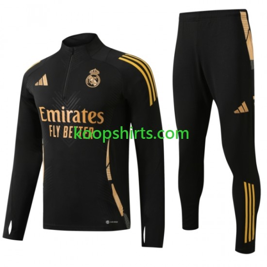 Real Madrid Zwart Sweatshirts Pak 2024-2025 Real Madrid Zwart Sweatshirts Pak 2024-2025