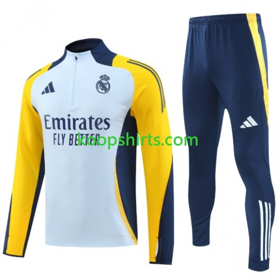 Real Madrid Blauw Sweatshirts Pak 2024-2025 Real Madrid Blauw Sweatshirts Pak 2024-2025
