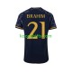 Real Madrid Uit Tenue Heren Voetbalshirts Brahim Diaz 21 2023-2024 Korte Mouwen Real Madrid Uit Tenue Heren Voetbalshirts Brahim Diaz 21 2023-2024 Korte Mouwen
