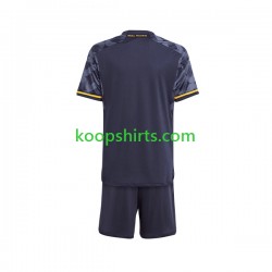Real Madrid Uit Tenue Kinder Voetbalshirts 2023-2024 Korte Mouwen