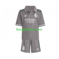 Real Madrid Derde Tenue Kinder Voetbalshirts 2024-2025 Korte Mouwen