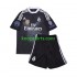 Real Madrid Retro Derde Tenue Kinder Voetbalshirts 2014 Korte Mouwen