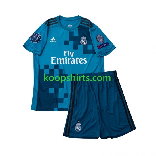 Real Madrid Retro Derde Tenue Kinder Voetbalshirts 2017 Korte Mouwen Real Madrid Retro Derde Tenue Kinder Voetbalshirts 2017 Korte Mouwen
