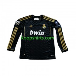 Real Madrid Uit Tenue Heren Voetbalshirts Cristiano Ronaldo 7 2011-2012 Lange Mouwen