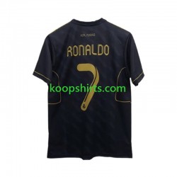 Real Madrid Uit Tenue Heren Voetbalshirts Cristiano Ronaldo 7 2011-2012 Korte Mouwen