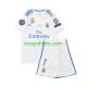 Real Madrid Retro Thuis Tenue Kinder Voetbalshirts Cristiano Ronaldo 7 2017 Korte Mouwen