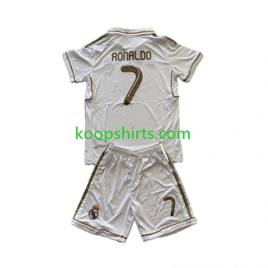 Real Madrid Retro Thuis Tenue Kinder Voetbalshirts Cristiano Ronaldo 7 2011-2012 Korte Mouwen Real Madrid Retro Thuis Tenue Kinder Voetbalshirts Cristiano Ronaldo 7 2011-2012 Korte Mouwen