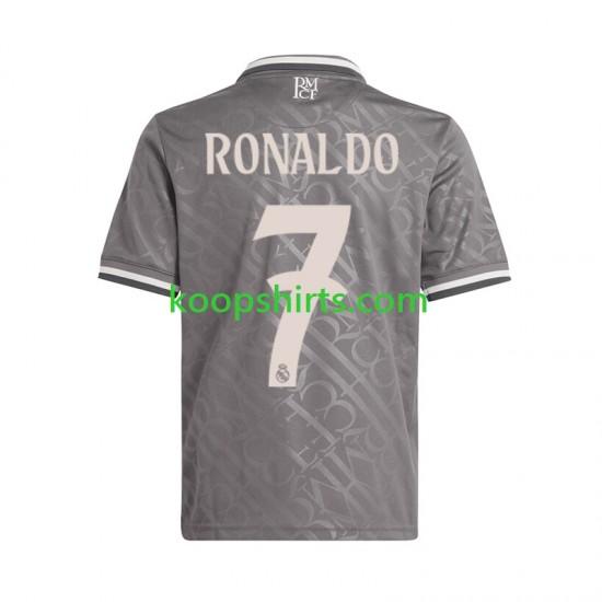 Real Madrid Derde Tenue Heren Voetbalshirts Cristiano Ronaldo 7 2024-2025 Korte Mouwen Real Madrid Derde Tenue Heren Voetbalshirts Cristiano Ronaldo 7 2024-2025 Korte Mouwen
