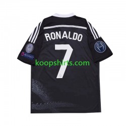 Real Madrid Retro Derde Tenue Heren Voetbalshirts Cristiano Ronaldo 7 2014 Korte Mouwen