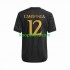 Real Madrid Derde Tenue Heren Voetbalshirts Eduardo Camavinga 12 2023-2024 Korte Mouwen
