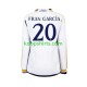 Real Madrid Thuis Tenue Heren Voetbalshirts Fran Garcia 20 2023-2024 Lange Mouwen