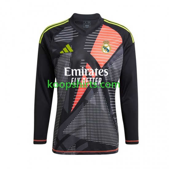 Real Madrid Doelman Uit Tenue Heren Voetbalshirts 2024-2025 Lange Mouwen Real Madrid Doelman Uit Tenue Heren Voetbalshirts 2024-2025 Lange Mouwen