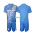 Real Madrid Doelman Thuis Tenue Kinder Voetbalshirts 2024-2025 Korte Mouwen