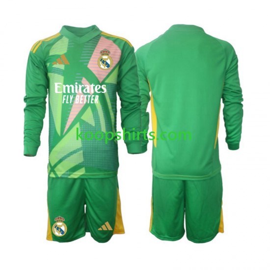 Real Madrid Doelman Derde Tenue Kinder Voetbalshirts 2024-2025 Lange Mouwen Real Madrid Doelman Derde Tenue Kinder Voetbalshirts 2024-2025 Lange Mouwen