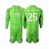 Real Madrid Doelman Thuis Tenue Kinder Voetbalshirts Kepa Arrizabalaga 25 2023-2024 Lange Mouwen