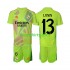 Real Madrid Doelman Vierde Tenue Kinder Voetbalshirts Lunin 13 2024-2025 Korte Mouwen