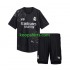 Real Madrid Doelman Vierde Zwart Tenue Kinder Voetbalshirts Y3 2023-2024 Korte Mouwen