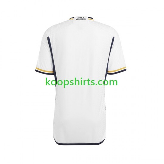 Real Madrid Thuis Tenue Heren Voetbalshirts 2023-2024 Korte Mouwen