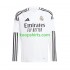 Real Madrid Thuis Wit Tenue Heren Voetbalshirts 2024-2025 Lange Mouwen