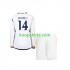 Real Madrid Thuis Tenue Kinder Voetbalshirts JOSELU 14 2023-2024 Lange Mouwen