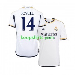 Real Madrid Thuis Tenue Heren Voetbalshirts JOSELU 14 2023-2024 Korte Mouwen
