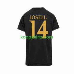 Real Madrid Derde Tenue Heren Voetbalshirts Joselu 14 2023-2024 Korte Mouwen