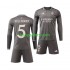 Real Madrid Derde Tenue Kinder Voetbalshirts Jude Bellingham 5 2024-2025 Lange Mouwen
