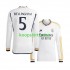 Real Madrid Thuis Tenue Heren Voetbalshirts Jude Bellingham 5 2023-2024 Lange Mouwen